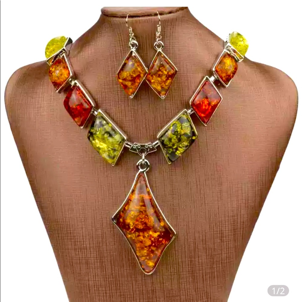 Fashion Jewelry Sets Chain/Earrings